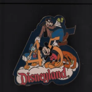 45 Years Disneyland Mickey Donald Goofy Pluto