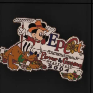 Disney 2002 Epcot Flower & Garden Mickey Minnie Flower Power Le 5000