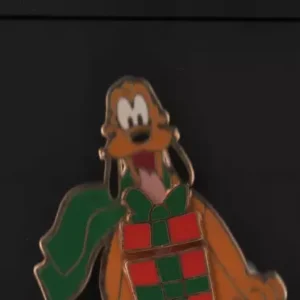 2002 Gift for Pluto Disney Trading Pin Hinged Bone Present Moving Limited Ed
