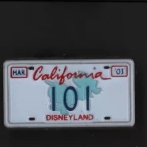 DLR Cast Member Lanyard Series - License Plates (101)