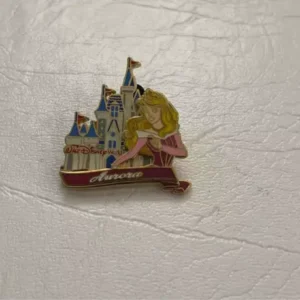 Disney Princess Aurora Castle Pin