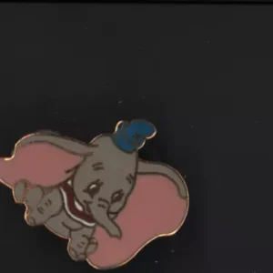 Sitting Dumbo with Blue Hat On Disney Pin 602