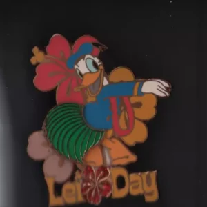 Disney Dlr Lei Day Donald Duck Pin Le 1500