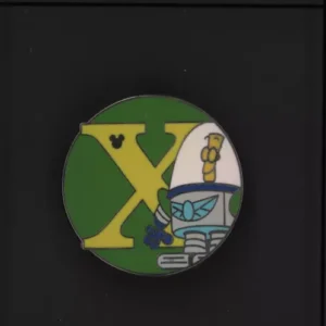 2008 Disney Wdw Hidden Mickey Series Iii Alphabet Xr (x) Pin