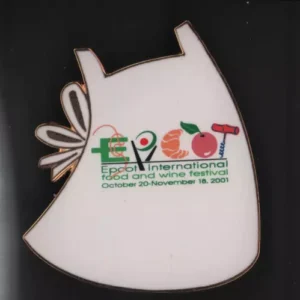 Disney Pin Wdw Epcot International Food And Wine Festival 2001 Chef