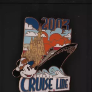 Disney Pin Dcl Cruise Line 2003 land And Sea