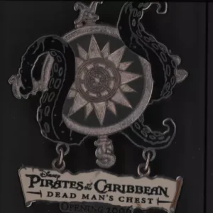 Disney Pirates of the Carribean Dead Mans Chest Logo Pin