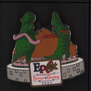 Fantasia Hippo & Gator Topiaries Epcot Flower & Garden Festival Le Pin