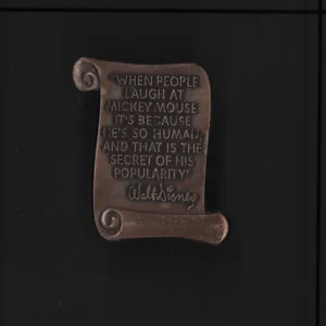 Walt Disney Scroll Quote 3 ...popularity "when People Laugh At