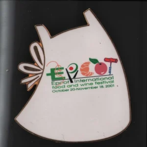 Disney Pin Wdw Epcot International Food And Wine Festival 2001 Chef