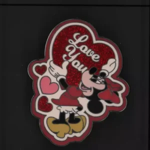 Disney Wdw Happy Valentine's Day 2007 Boxed Minnie Mouse Only Pin