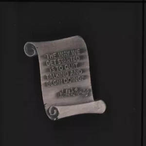 23341  Walt Disney Scroll Quote  The Way We Get Started  WDW