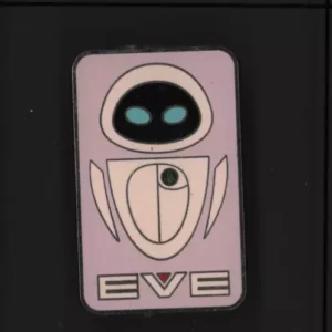 Disney Pin 62231 Walle Pixar Eve Robot Girl Pink Retro Vintage