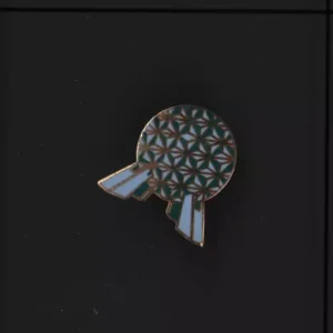 DISNEY WDW FOUR PARKS ONE WORLD MINI PIN SPACESHIP EARTH EPCOT