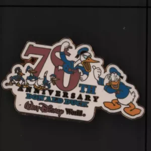 Donald Duck 70th Anniversary Of Donald Duck Poses Wdw Le 2500 Oc Pin