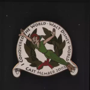 Disney Wdw I Conquered The World Cast Member Exclusive Peter Pan