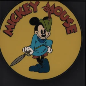 Disney Auctions 1938 Mickey  Through Years Brave Little Tailor Le 100 Pin