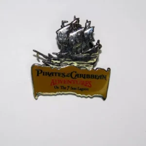 Disney WDW - Adventures on the 7 Seas Lagoon - The Black Pearl Pin