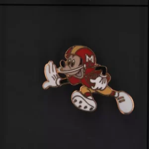 Football Mickey Mouse Enamel Vest Jacket Hat Pin Pinback
