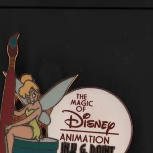 Disney WDW Magic Disney Animation Ink Paint Tinker Bell Pin
