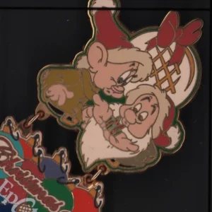 NEW VTG 2002 Disney "Christmas At Epcot"  Snow White’s Grumpy And Dopey LE3500