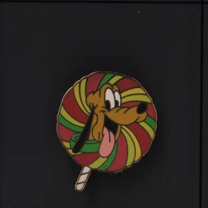 Disney Wdw Lollipops Mystery 4 Pin Tin Collection Pluto Le 1600 60714