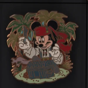 2007 Pirates Of The Caribbean Mickey Mouse As Jack Sparrow Treasure