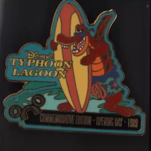 Rare 2000 Disney Wdw Opening Day Series Typhoon Lagoon Water Park Pin le 15000