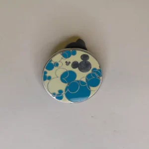 Disney WDW  2010 Hidden Mickey   Brights Watches  Silver and Blue Pin