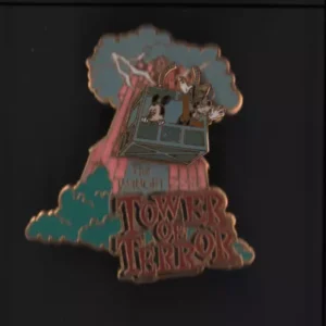 Walt Disney World Mgm Tower Of Terror Sliding Moving Elevator Pin