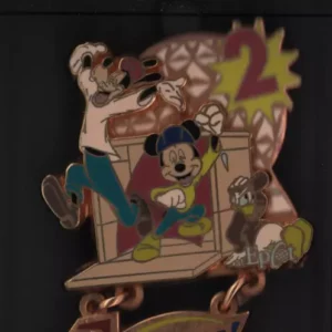 Disney Trading Pin - Wdw - Countdown To Soarin' - 2 Days To Go - Fab 3