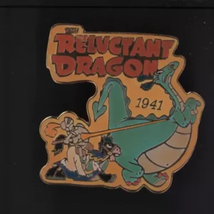 Disney Countdown To The Millennium Pin 11 The Reluctant Dragon 1941