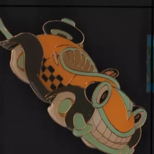 RARE 2000 Disney Roger Rabbit Benny Taxi Cab Pin On Card!
