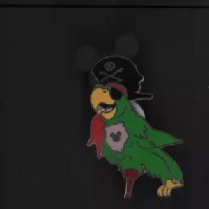 Disney - Hidden Mickey - Pirates of the Caribbean Parrot Bird Pin