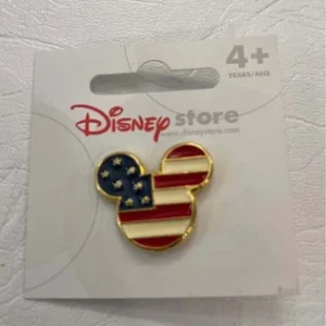 Disney Mickey head American Flag