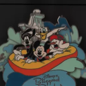 Disney Pin Wdw Blizzard Beach Mickey Mouse And Friends