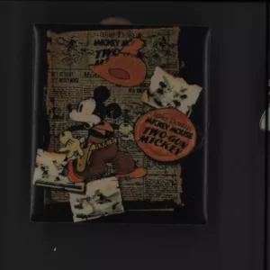 Disney Pin Mickey Two-Gun Mickey Magical Moments Series LE 2500 (C4)