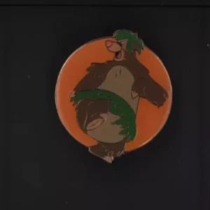 Disney Channel 10th Anniversary The Jungle Book Baloo bear pin 1983-1993 vintag