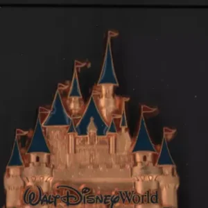 Disney Disneyland Gold Castle Anniversary Pin