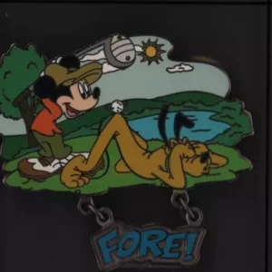 DISNEY MICKEY PLUTO PIN