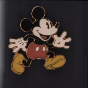 Disney Mickey Walking Laughing Smiling Pin