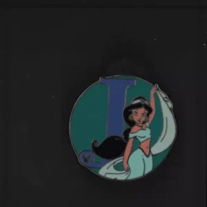 WDW - Hidden Mickey Series III - Alphabet - Jasmine (J)