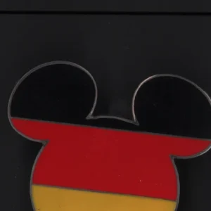 Rare 2008 Disney Epcot World Showcase Mickey Head & Ears Germany Flag Pin