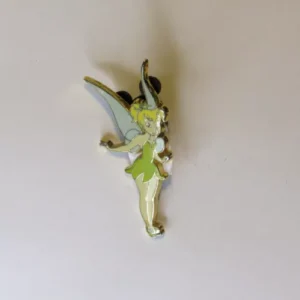 Disney Tinker Bell Character Green Dress Pin