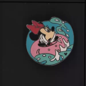 Disney Minnie Mouse Inner Tube Mickey Mouse Cast Lanyard Pin