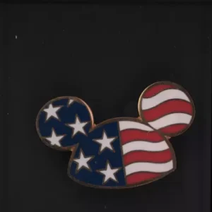 Disney Wdw 2003 Cast Member Exclusive Patriotic Mickey Mouse Ears Hat