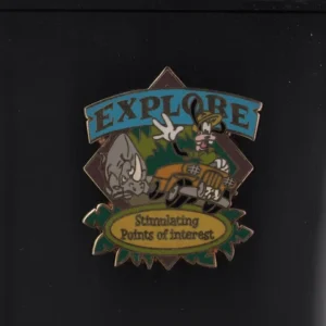 Disney Pin Dlr The Jungle Cruise Collection 2008 Goofy Explore Gwp