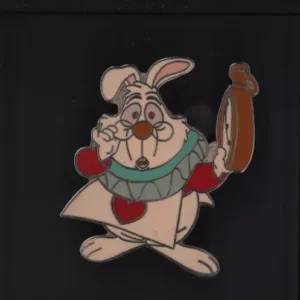Disney Alice In Wonderland White Rabbit Pin