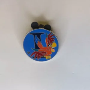 Disney   Hidden Mickey III Alphabet Iago (I) Pin