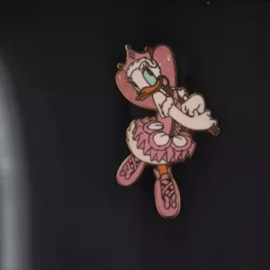 Disney Daisy Balerina Dancing Heart Pin